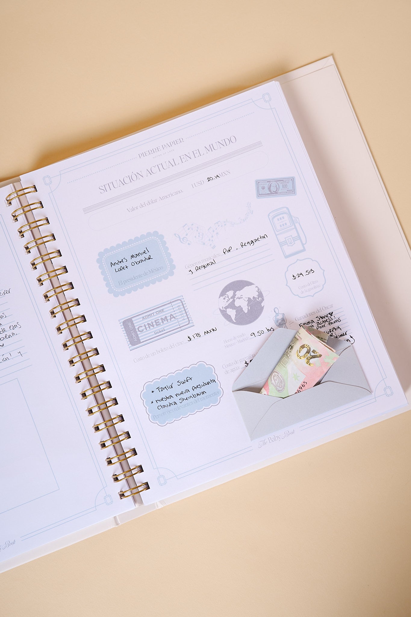 The Baby Book & Journal