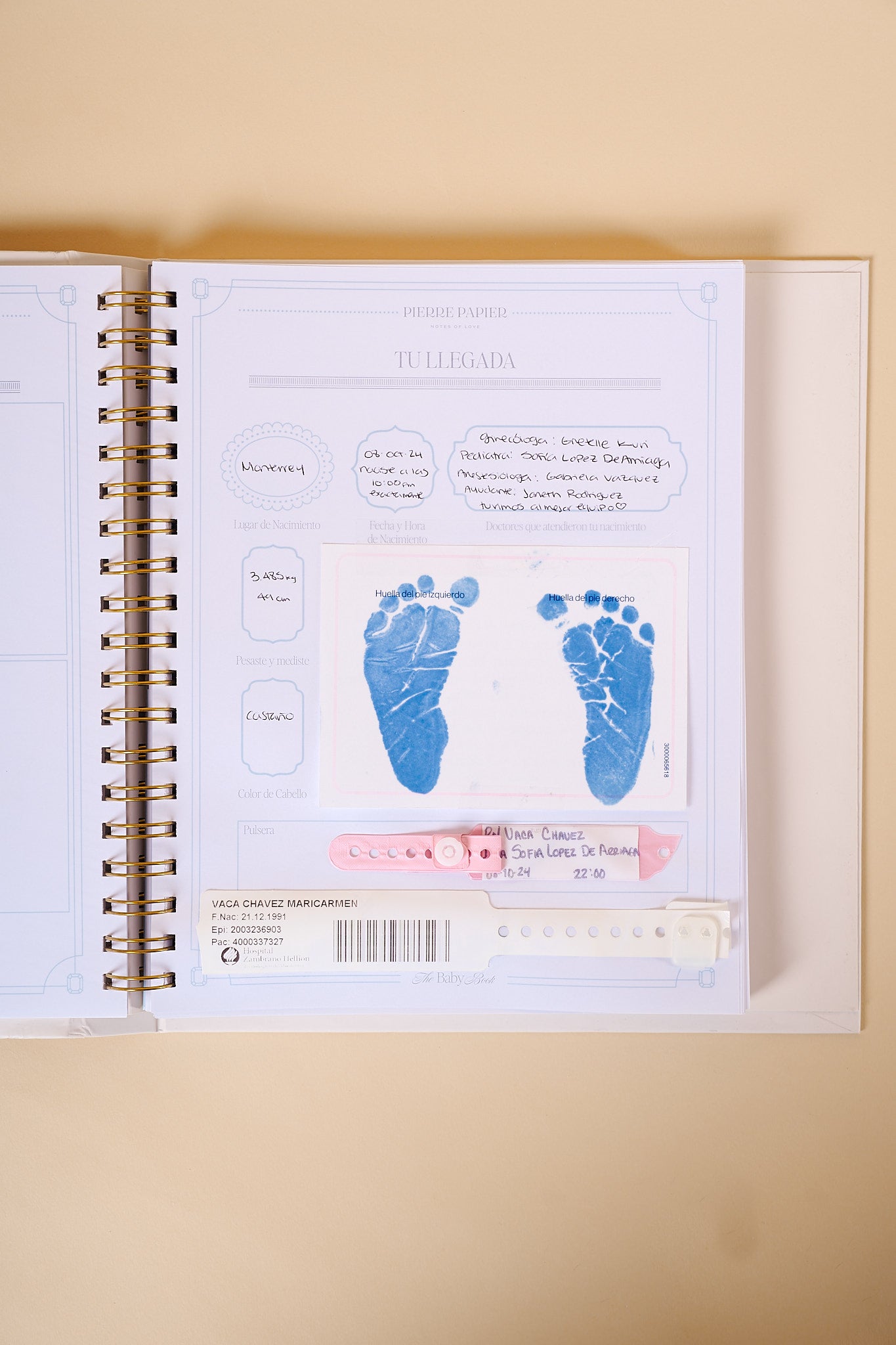 The Baby Book & Journal